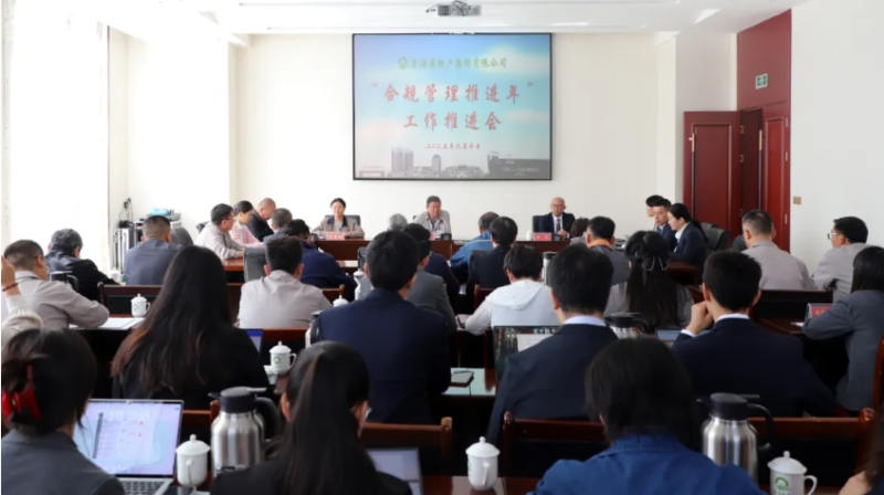 青海省物產(chǎn)集團有限公司召開“合規(guī)管理推進年”工作推進會