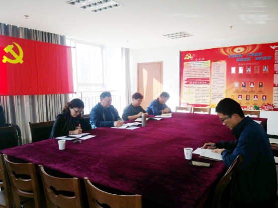 中共青海物產朝陽物流開發投資有限公司總支委員會開展不擔當不作為問題自查剖析活動